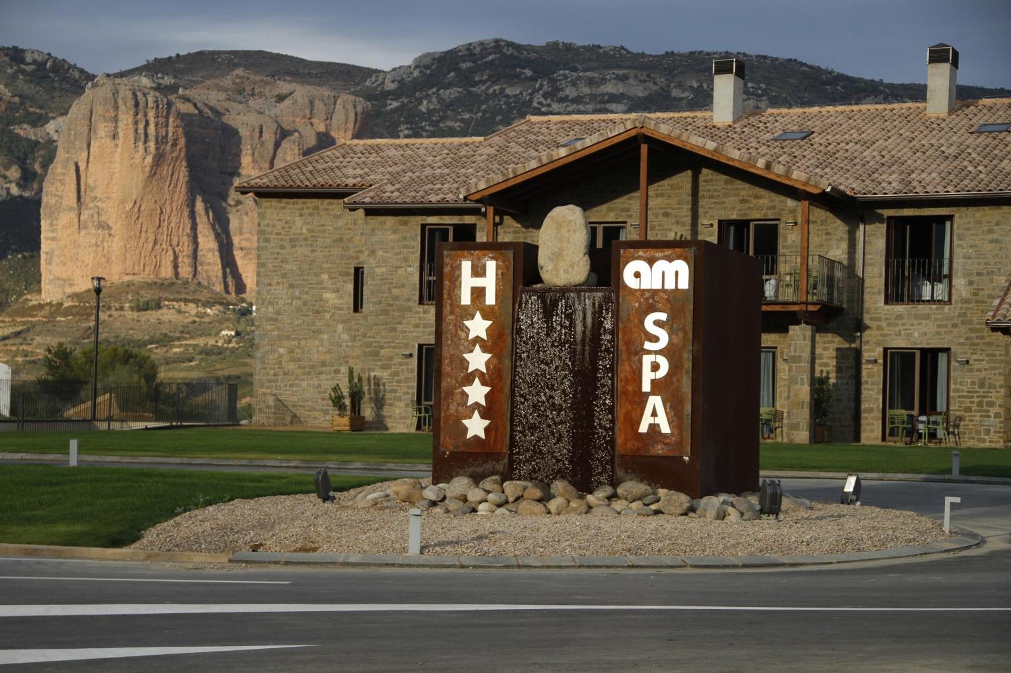 Hotel Spa Aguas De Los Mallos Murillo de Gállego Eksteriør bilde